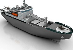 Ship 3D Model