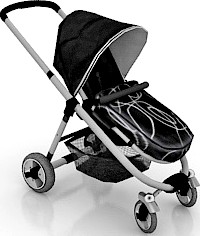 Pram 3D Model