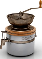 Coffee mill 3D Model
