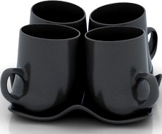 Cups 3D Model