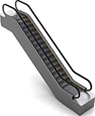 Escalator 3D Model