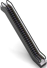 Escalator 3D Model