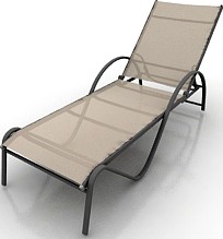 Sunbed 3D Model