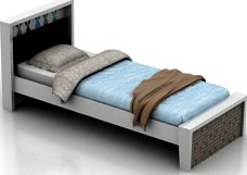 Bed 3D Model