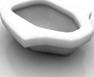 Urinal 3D Model