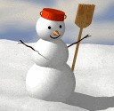 Snowman 3D Model