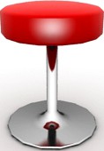 Barstool 3D Model