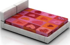 Bed 3D Model