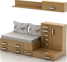 Bed 3D Model
