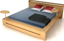 Bed 3D Model