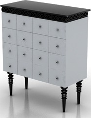 Locker 3D Model