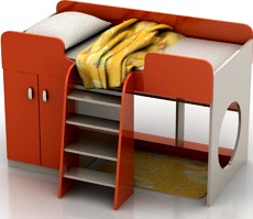 Bed 3D Model