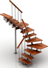 Stair 3D Model