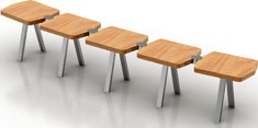 Bench 3D Model