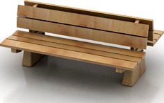Bench 3D Model