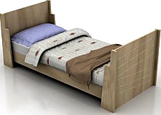 Bed 3D Model