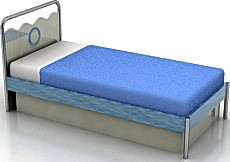 Bed 3D Model