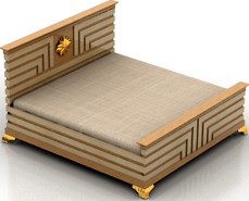 Bed 3D Model