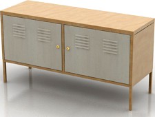 Locker 3D Model