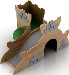 Slide 3D Model