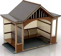 Summerhouse 3D Model