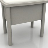 Hassock 3D Model