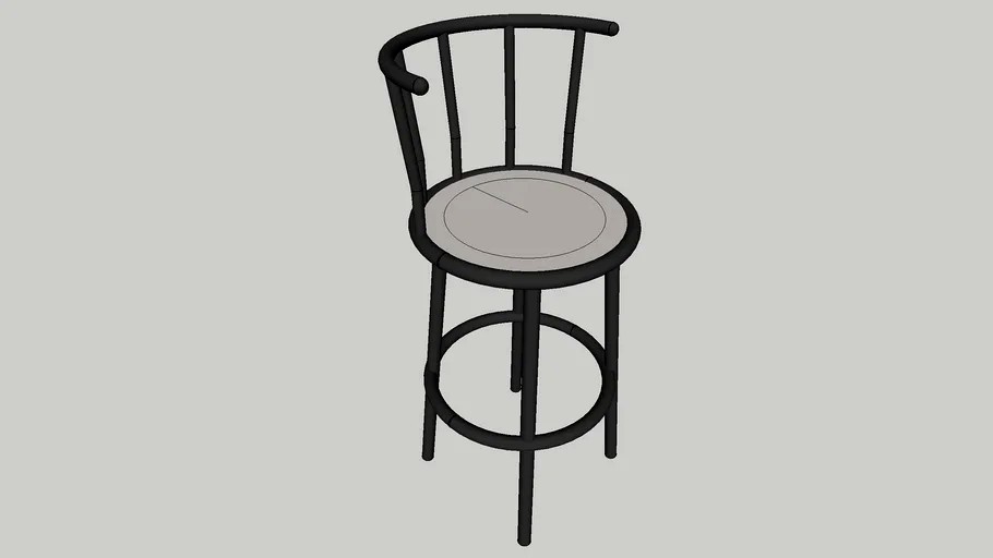 Black Barstool Modern Barstool High Barstool