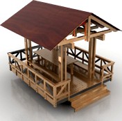 Arbour 3D Model