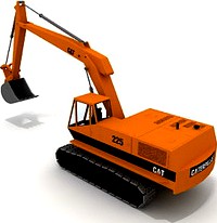 Excavator 3D Model