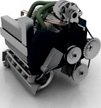 Engine 3D Model
