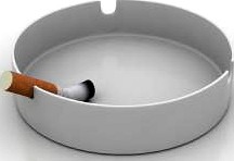 Ash-tray 3D Model
