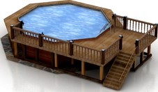 Pool 3D Model