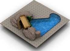 Pool 3D Model