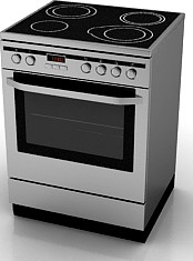 Kitchen range 3D Model