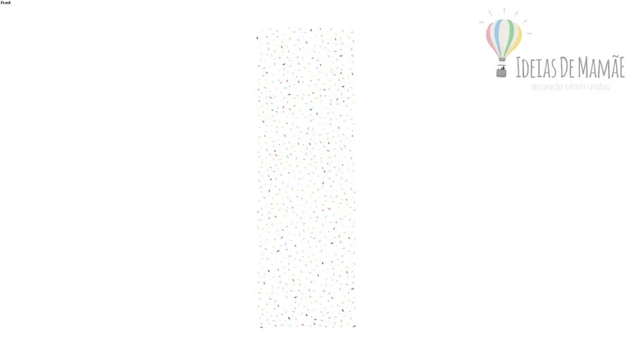 PAPEL DE PAREDE PINCELADAS CLARINHA – COLORIDO