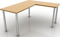 Desk 3D Model
