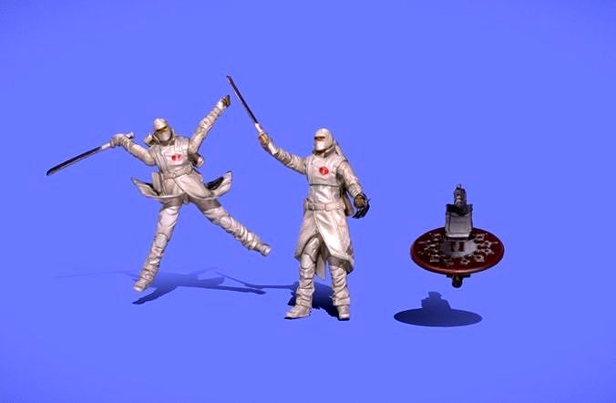 2009 GI-JOE - STORM-SHADOW - 3D SCAN -  | 3D