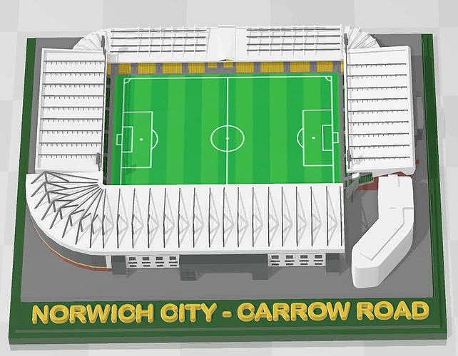 Norwich City - Carrow Road | 3D