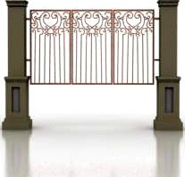 Gates 3D Model