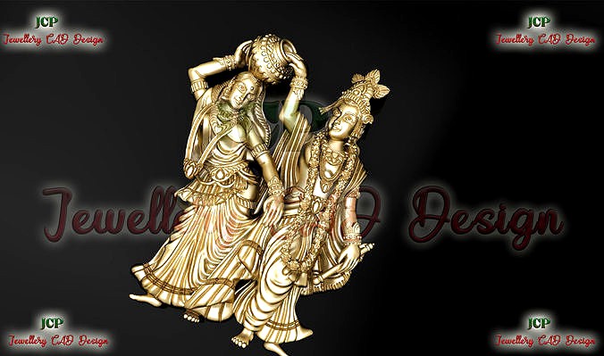 radha krishna | 3D