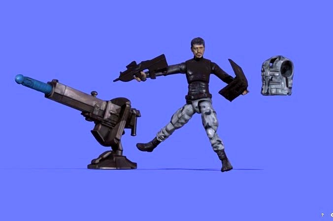 2009 GI-JOE - BREAKER - 3D SCAN  - | 3D