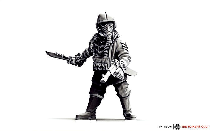 Flight Sergeant Cornish | 3D