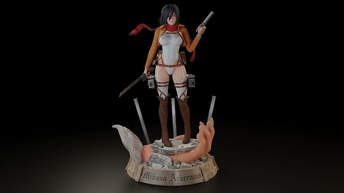 Attack on Titan - Mikasa Ackerman | 3D