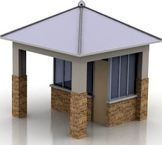 Guardhouse 3D Model