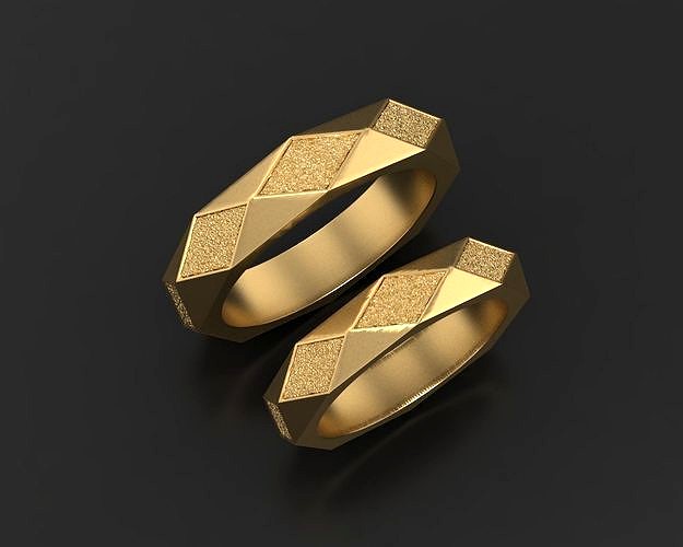 Wedding Band Ring | 3D