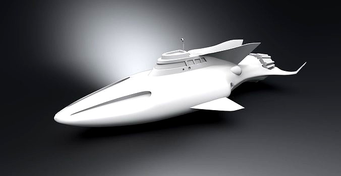 Stingray Submarine scale model | 3D