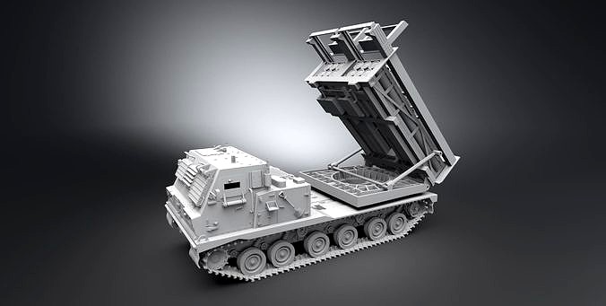 MLRS M270 Scale model | 3D