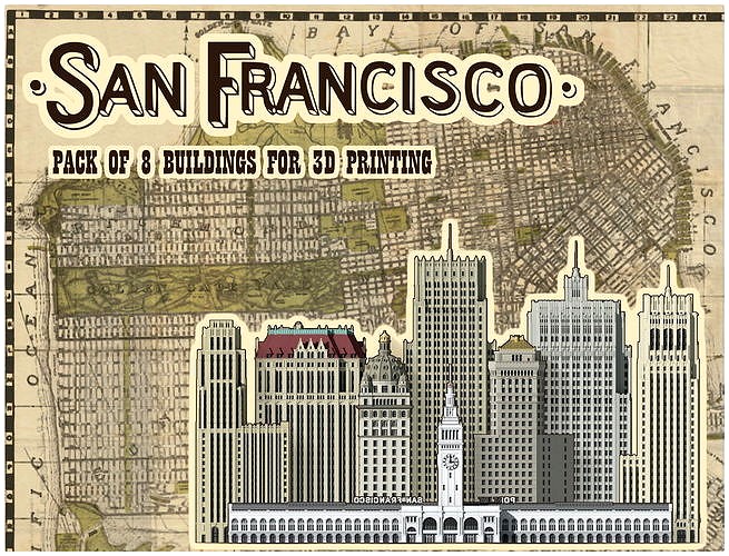 Boomtown San Francisco Collection | 3D