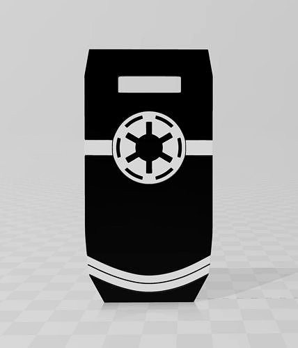 Star Wars Clone Trooper Blast Shield Clone War | 3D