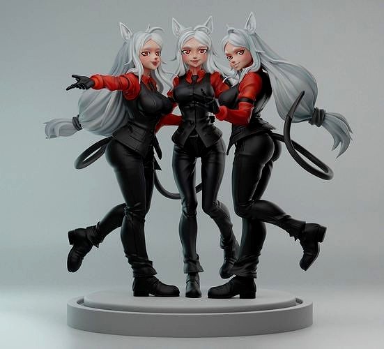 Helltaker Cerberus | 3D